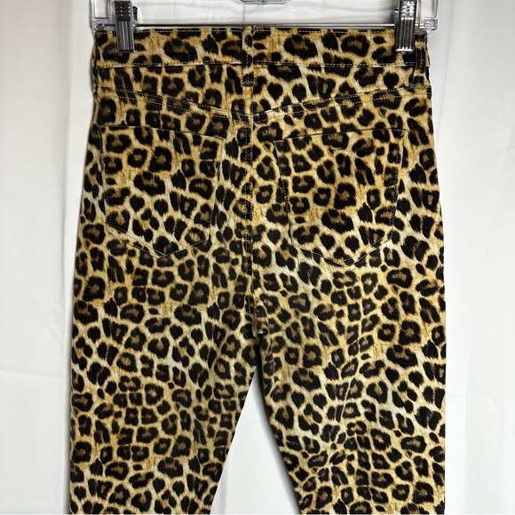 Celebrity Pink leopard print jeans high rise ankle skinny 7/28 - Picture 8 of 9